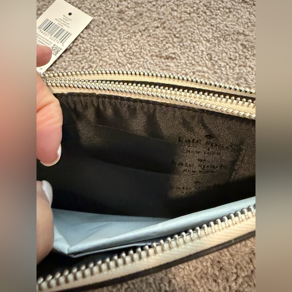 Kate Spade Madison Colorblock Wristlet/Double Zip Wallet NWT - Picture 7 of 10